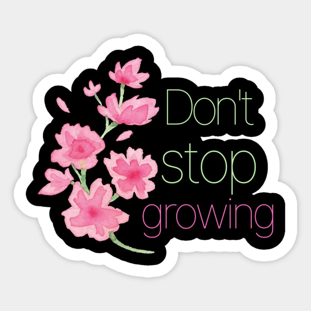 Keep Growing Love Hope Joy Inspirational Motivational Spiritual Cute Funny GiftPositive Birthday Sticker by EpsilonEridani